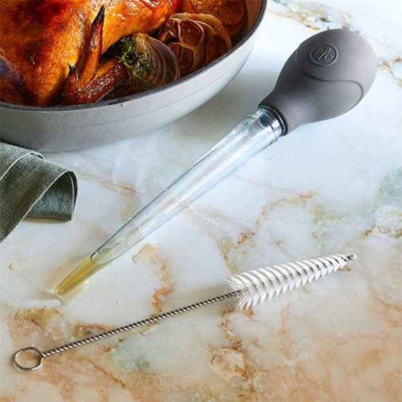 Pampered Chef Kitchen Pampered Chef Baster With Cleaning Brush